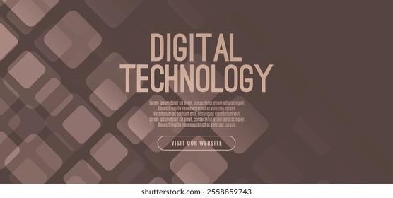 Mocha Mousse abstract background, digital technology speed connect, cyber nano information,  communication, innovation future tech data, internet network connection, Ai big data, line dot illustration