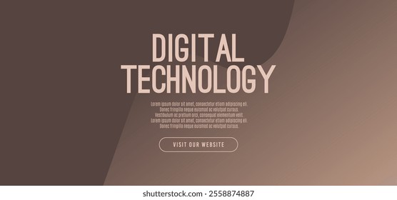 Mocha Mousse abstract background, digital technology speed connect, cyber nano information,  communication, innovation future tech data, internet network connection, Ai big data, line dot illustration