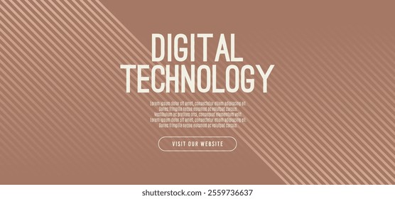 Mocha Mousse abstract background, digital technology speed connect, cyber nano information,  communication, innovation future tech data, internet network connection, Ai big data, line dot illustration