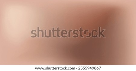Mocha mousse background. Nude soft brown gradient
