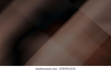 mocha mousse brown abstract background. colour trend 2025 featuring elegant geometry oblique rectangle with dark gradient, and paper grain texture