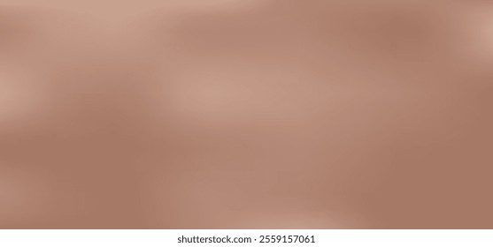 Mocha mousse color gradient background, coffee texture, cream bg, pastel gradation pattern, blur elegant backdrop. Trendy colour 2025 year. Abstract vector illustration