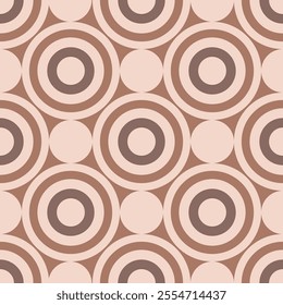 Mocha Mousse color of the year 2025. Abstract background with square frame. Color concept.