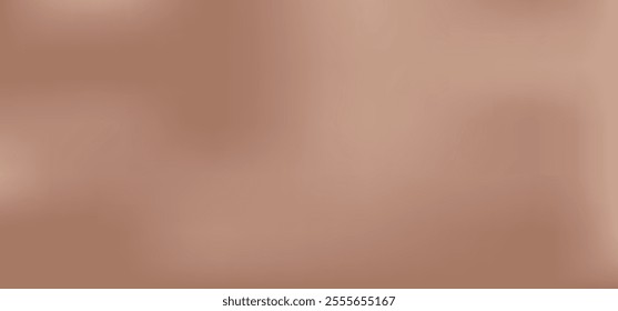 Mocha mousse gradient background, color cream bg, coffee texture, pastel gradation pattern, blur elegant backdrop. Trendy colour 2025 year. Abstract soft vector illustration