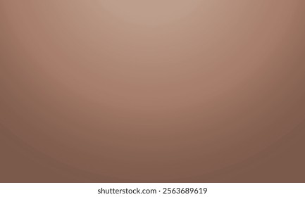 Mocha mousse gradient background. Color of 2025 year. Vector