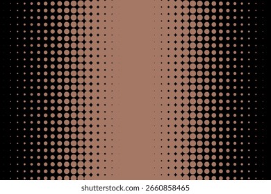 Mocha Mousse patrón de puntos de degradado de semitono