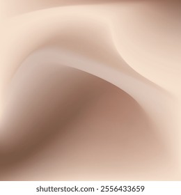 Mocha Mousse. Square elegance soft brown gradient background on trendy color 2025. Banner for cover, social media, presentation, branding, websites, news. Color gradation vector digital illustration