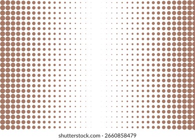 Fondo de puntos de semitono de Vertical Mocha Mousse