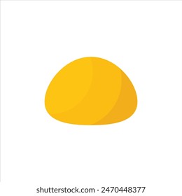 Mochi icon vector. Mochi logo design. Japanese rice dessert. mango, chocolate, original, macha, lemon, blueberry, and sticky rice flavors