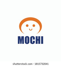 Mochi Logo Vector  Food Design