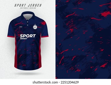 Mock up background for sports jersey, soccer, running, racing, grunge, red stripes.