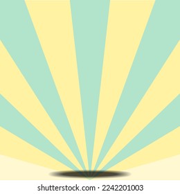 Mock up background template for display montages of product, green and yellow color background with empty space for display logo and content, creative design vector illustration