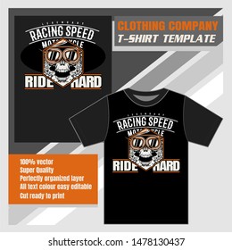 mock up clothing company, t-shirt template, racing speed vector