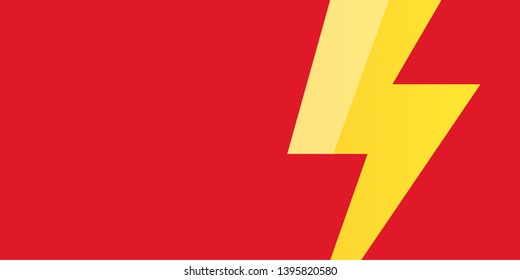 mock up for flash sale red background vector