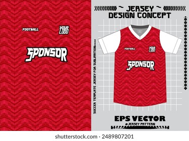 MOCK UP JERSEY DESIGN FOR SUBLIMATION WITH PATTERN AND ABSTRCT BAGHROUND FILE IN EPS JPEG PNG