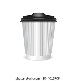 Mock up paper cup of coffee, tea, milk