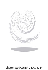 Mock Up Powder, Logo, Design, Template, Spiral, Shape