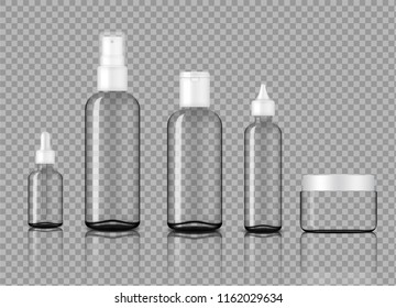 Download Cosmetic Bottles Transparent High Res Stock Images Shutterstock