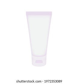 Mock up realistic skincare product Spray , Foam soap white bottle , isolated on white background , Vector illustration.
