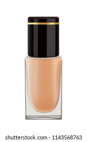 Mock up template bottles concealer for design. Vector illustration.