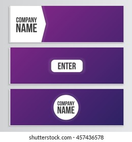 Mock Up Template Web banner
