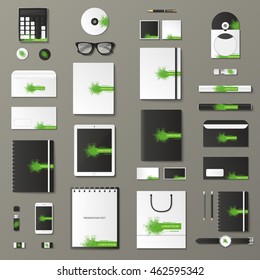 Mock up vector set.
