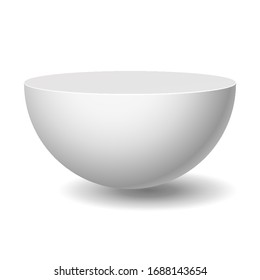 Mockup 3D Round Circle Stage Podium, Pedestal Isolated on White Background. Mock Up Vector illustration. Ready For Your Design. Product Advertising. Vector EPS10
