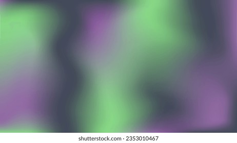 Mockup for advertisement, social media. Black blue green neon violet colors art background. Abstract eucalyptus purple cyan sapphirine blurred canvas. Colorful succulent plants vibe wallpaper. 