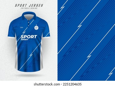 fondo de la parodia deportiva jersey soccer carreras de rayas azules