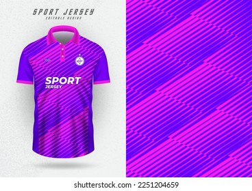 mockup background for sports jersey soccer running racing purple stripes