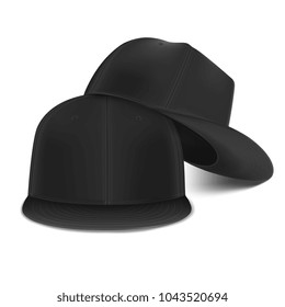 Mock-up Black Cap Hip Hop