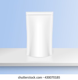 Mockup Blank Foil Food Or Drink
