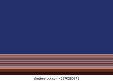 Muster auf blauem Hintergrund, Tapete. Vektorelemente für Ihren Hintergrund. blauer abstrakter Farbverlauf. Vektorgrafik. 