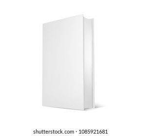 Mockup book cover, template for design. Vector illustartion