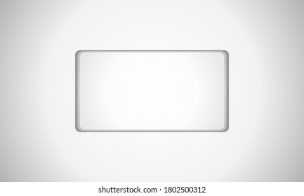 Mockup canvas template empty, for infographic template and add a design