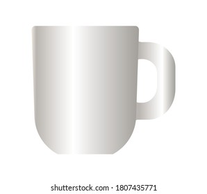 mockup coffee mug of corporate identity and stationery design theme Vector illustration