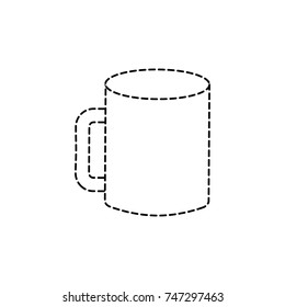 mockup of corporate ceramic mug template for branding identity and company blank design
