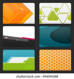 Mockup covers for laptop, notebook. Template case or sticker for technology device. Graphics for branding, advertising, business and corporate identity. Vector illustration