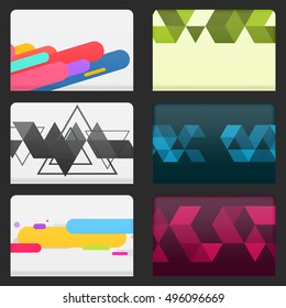 Mockup covers for laptop, notebook. Template case or sticker for technology device. Graphics for branding, advertising, business and corporate identity. Vector illustration