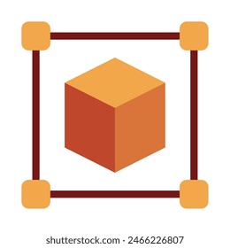 Ilustración de tecnología de herramientas de diseño de maquetas