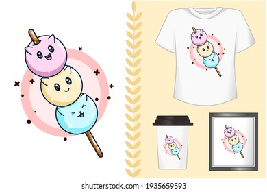 Mockup design t-shirt,, bowling vector illustration