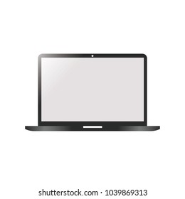 Mockup device icons design technology vector illustration emblem isolated responsive
