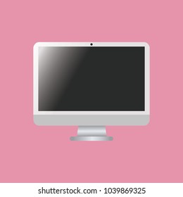 Mockup device icons design technology vector illustration emblem isolated responsive
