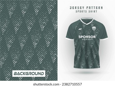 mockup of jersey white and green, sports jersey background, soccer jersey, running jersey, outdoor workout, sport pattern.