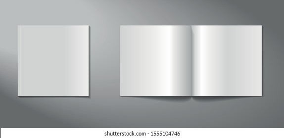 Mockup Magazine Cover And Page Spread To Demonstrate Layout Of Various Publications