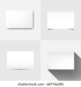 Mock-up name card ,vector illustration