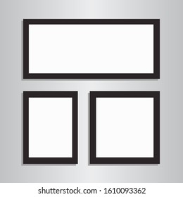 Mockup Notice Template White Sheet Paper Stock Vector (Royalty Free ...