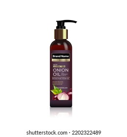 Mockup of plastic bottle. Vector illustration. Can be used for medical, cosmetic and etc. Perfect for final pack shot of your product