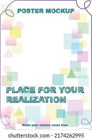 Afiche de una burla. Puedes usar para cualquier diseño publicitario de decoración en cualquier tipo de tema. 