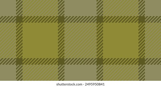 Mockup seamless background tartan, website textile pattern texture. Masculine plaid check fabric vector in yellow color palette.